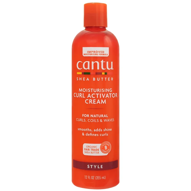 Cantu Shea Butter for Natural Hair Crème Activatrice d'Hydratation pour les Boucles 355 ml