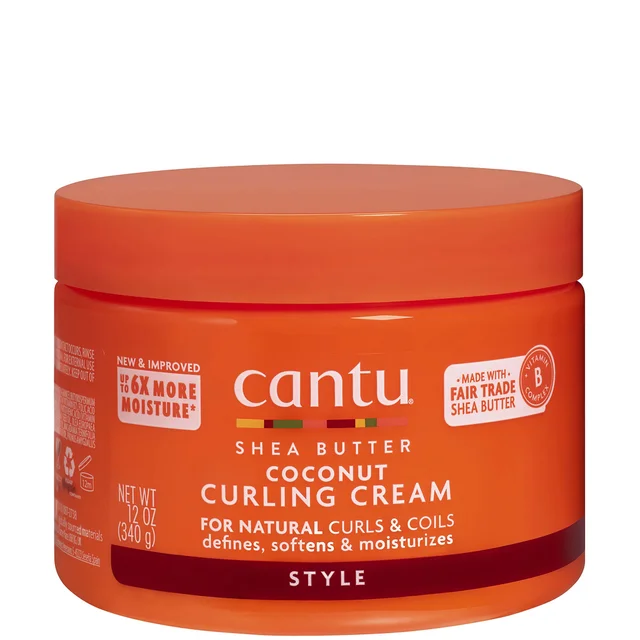 Cantu Shea Butter for Natural Hair Crème pour les Boucles à la Noix de Coco 340 g