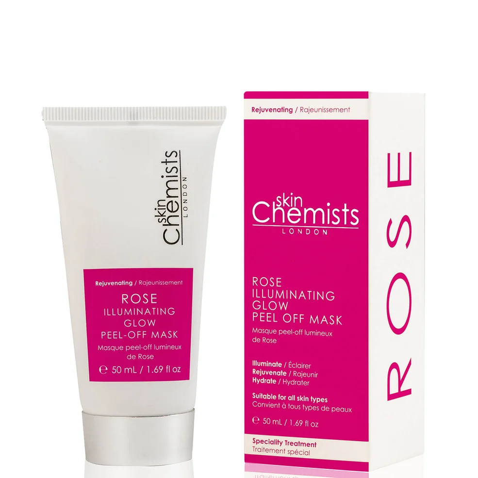 skinChemists Rose Illuminating Glow Peel-Off Mask 50mlImage1