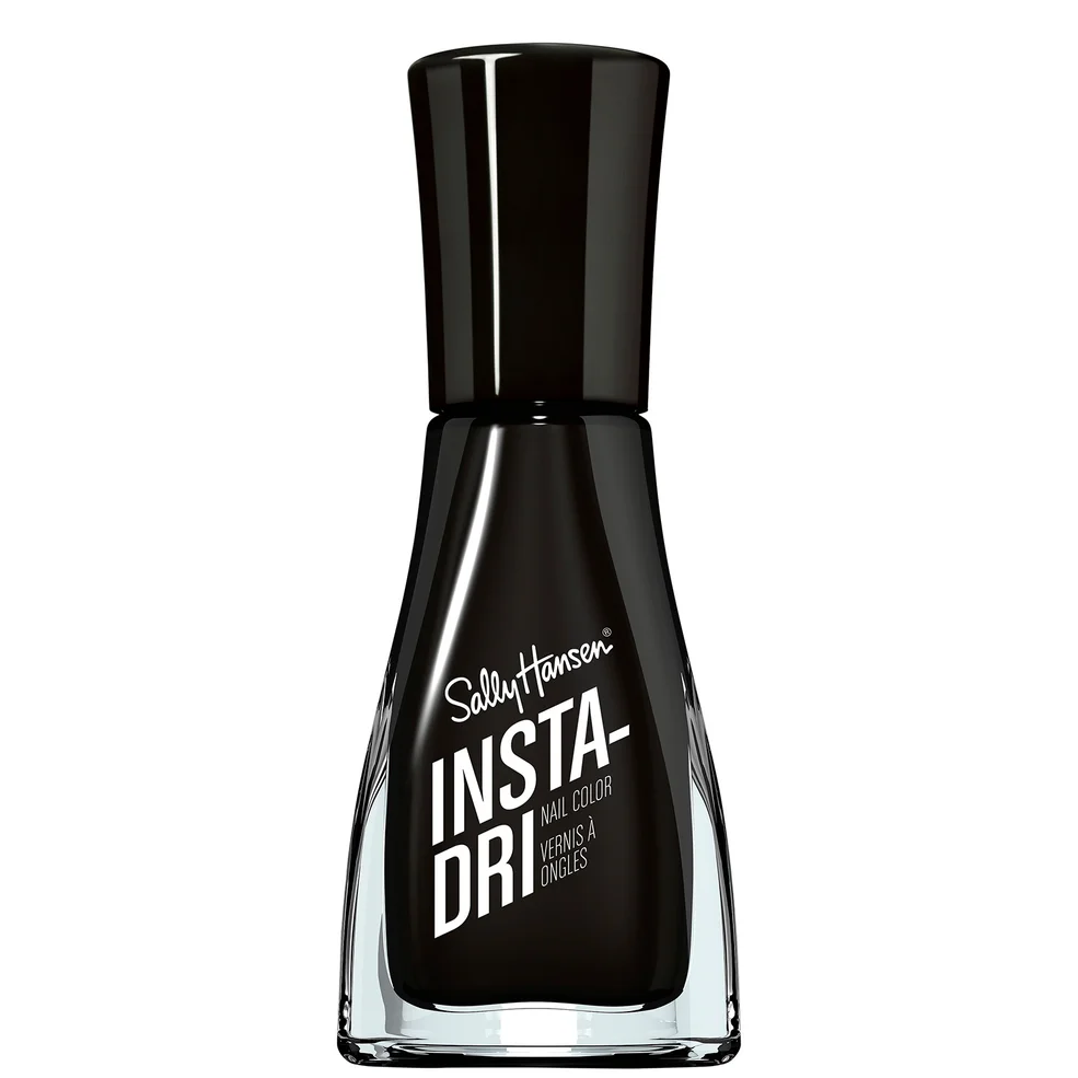 Sally Hansen Insta-Dri 1 Stroke-1 Coat-Done! Nail Varnish - Black to BlackImage1