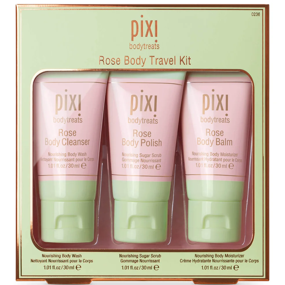 PIXI Rose Coffret de Voyage CorpsImage1