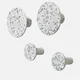 Blomus Ponto Set of 4 Wall Hooks - Terrazzo Grey
