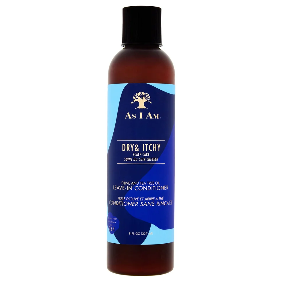 As I Am Dry and Itchy Scalp Care Olive and Tea Tree Oil Leave in Conditioner 237mlImage1