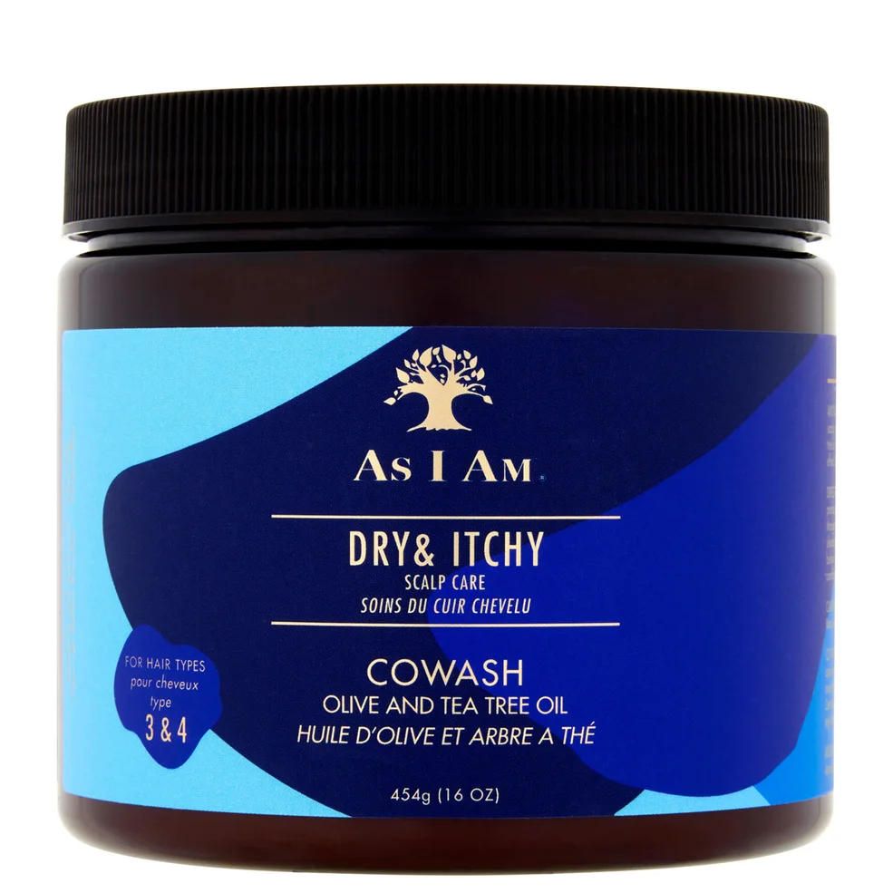 As I Am Dry & Itchy Soins du Cuir Chevelu Pré-Shampooing Huile d'Olive et Arbre à Thé 454 mlImage1