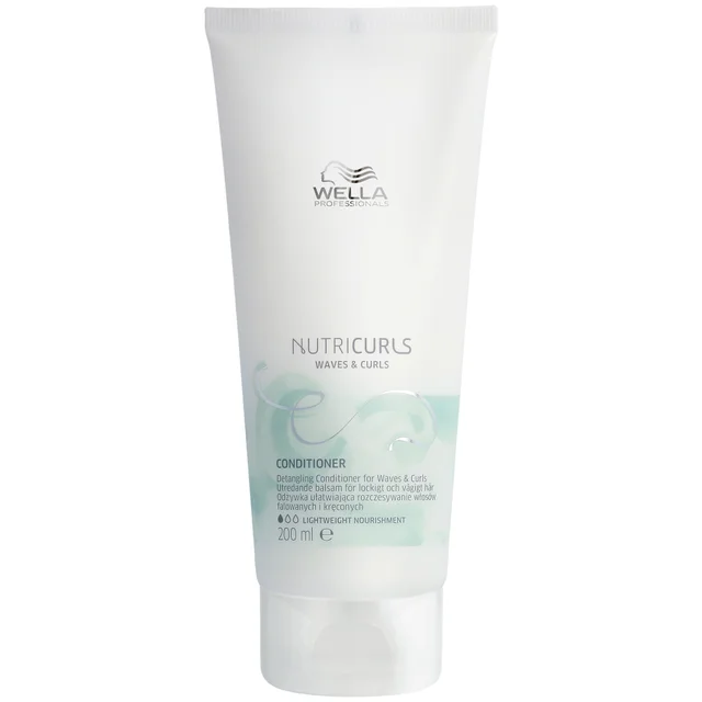 Wella Professionals Nutricurls Après-shampooing Démêlant pour Boucles et Ondulations 200 ml