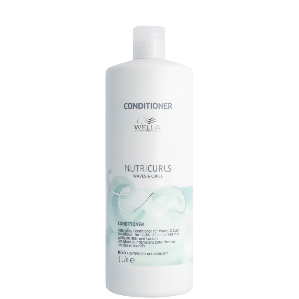 Wella Professionals Nutricurls Detangling Conditioner for Waves and Curls 1000mlImage1