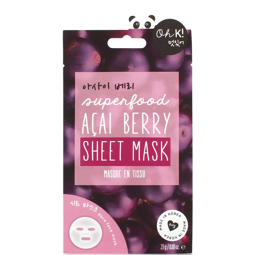Oh K! Acai Sheet Mask 23gImage1
