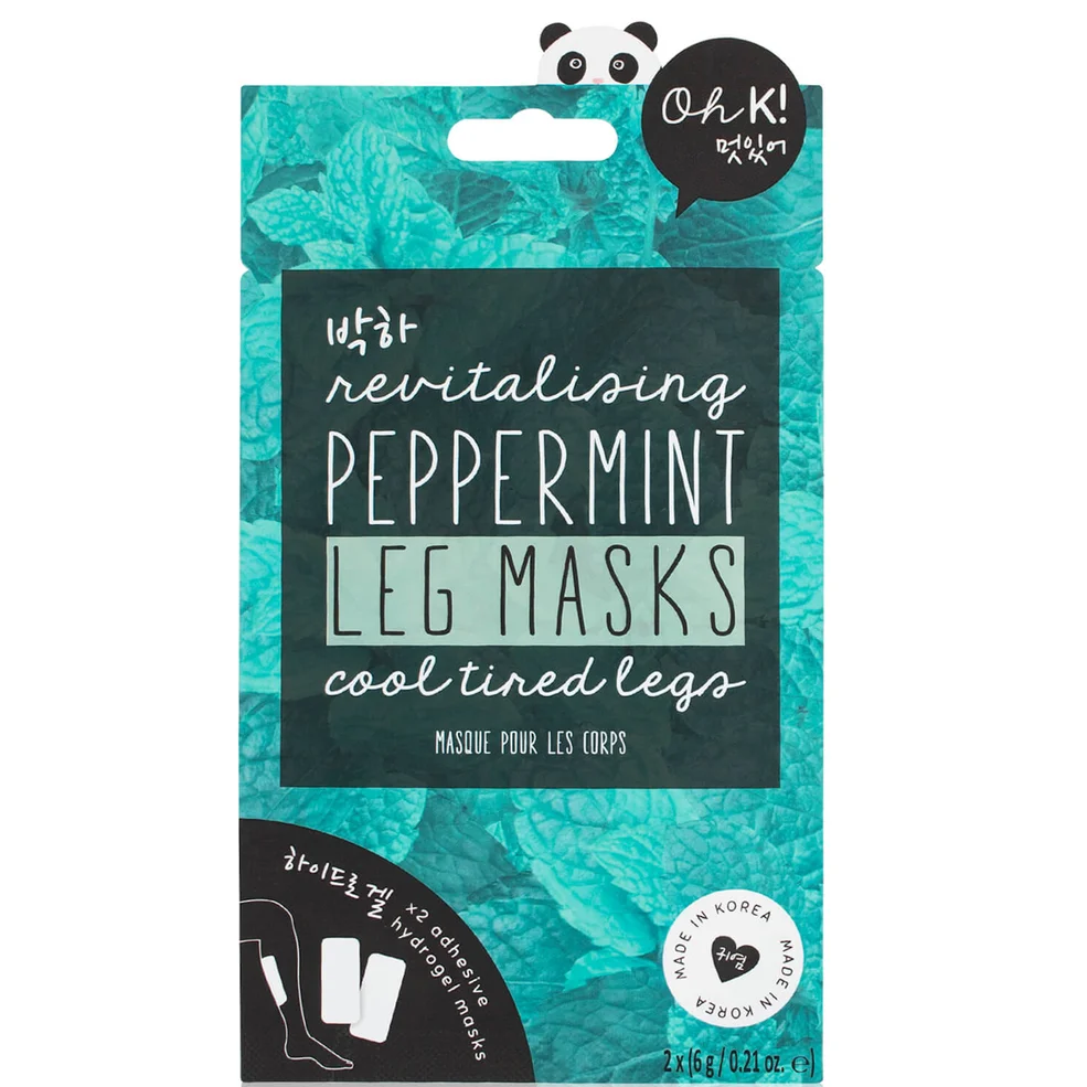 Oh K! Peppermint Revitalising Leg Mask 14gImage1
