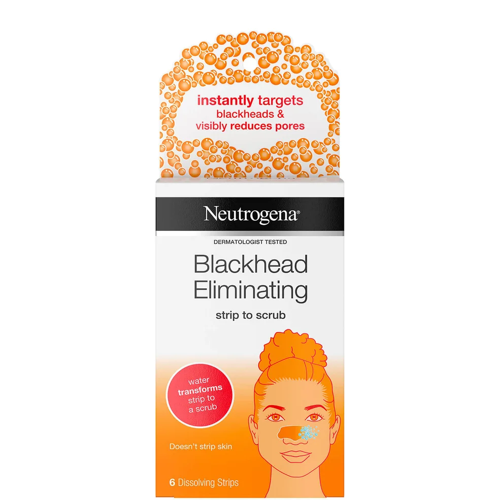 Neutrogena Blackhead Eliminating Strip to Scrub with Salicylic Acid (6 Strips)Image1