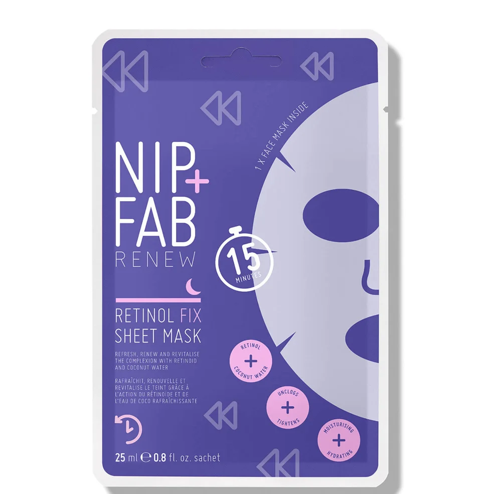 NIP+FAB Retinol Fix Sheet Mask 10gImage1