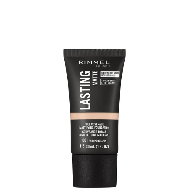 Rimmel London Fond de Teint Matifiant Longue Tenue 30 ml (Différentes teintes disponibles)