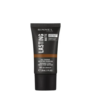 Rimmel London Fond de Teint Matifiant Longue Tenue 30 ml (Différentes teintes disponibles) - Option #D39C71||601 Soft Chocolate