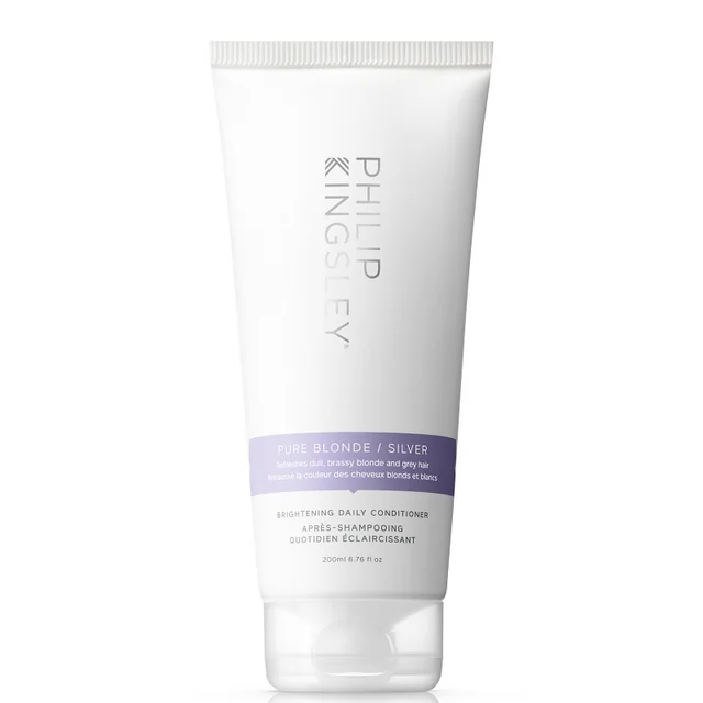 Philip Kingsley Pure Blonde/Silver Après-Shampooing Quotidien Éclaircissant 200 ml
