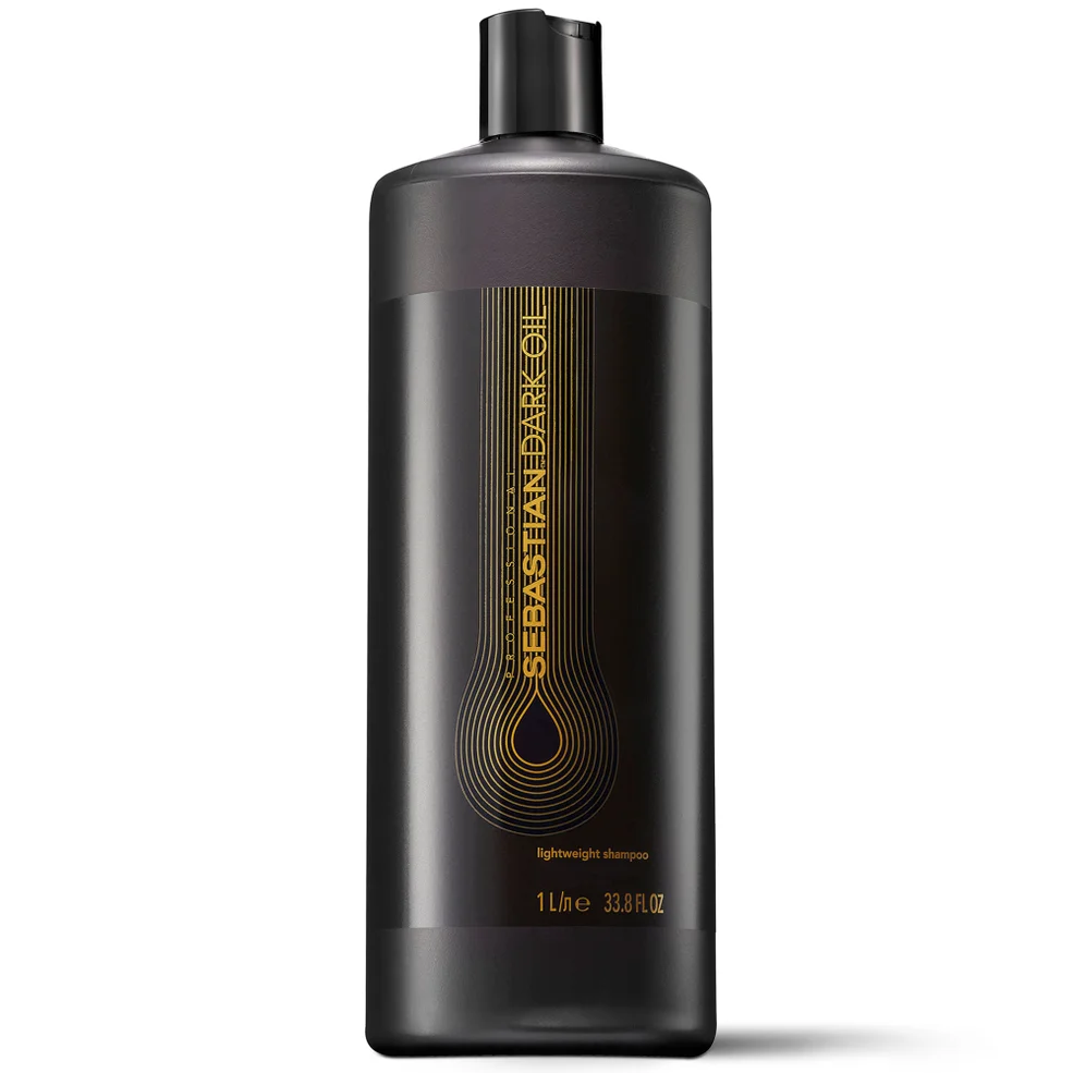 Sebastian Professional Dark Oil Lightweight Shampoo for Smooth Shiny Hair 1000mlImage1