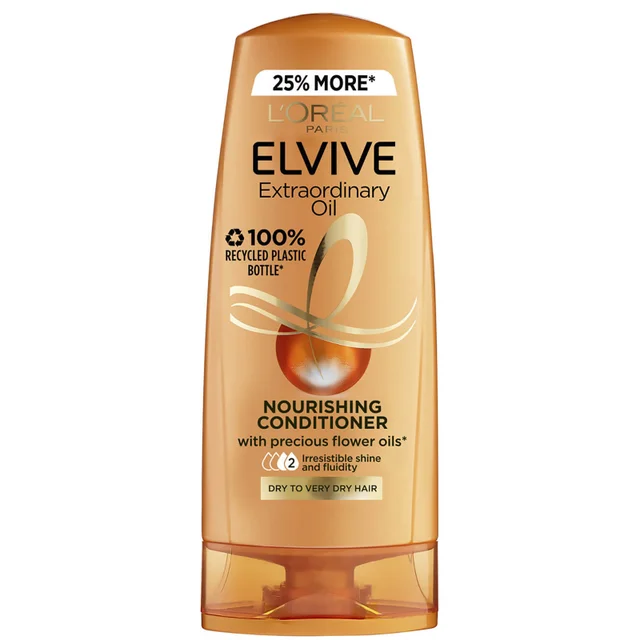 L'Oréal Paris Elseve Huile Extraordinaire Après-Shampooing pour Cheveux Secs 500 ml