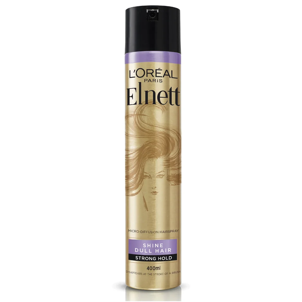 L'Oréal Paris Hairspray by Elnett for Shine Dull Hair Strong Hold 400mlImage1