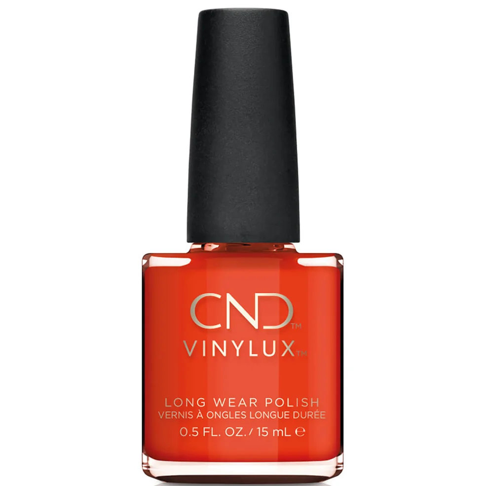 CND Vinylux Electric Orange Nail Varnish 15mlImage1