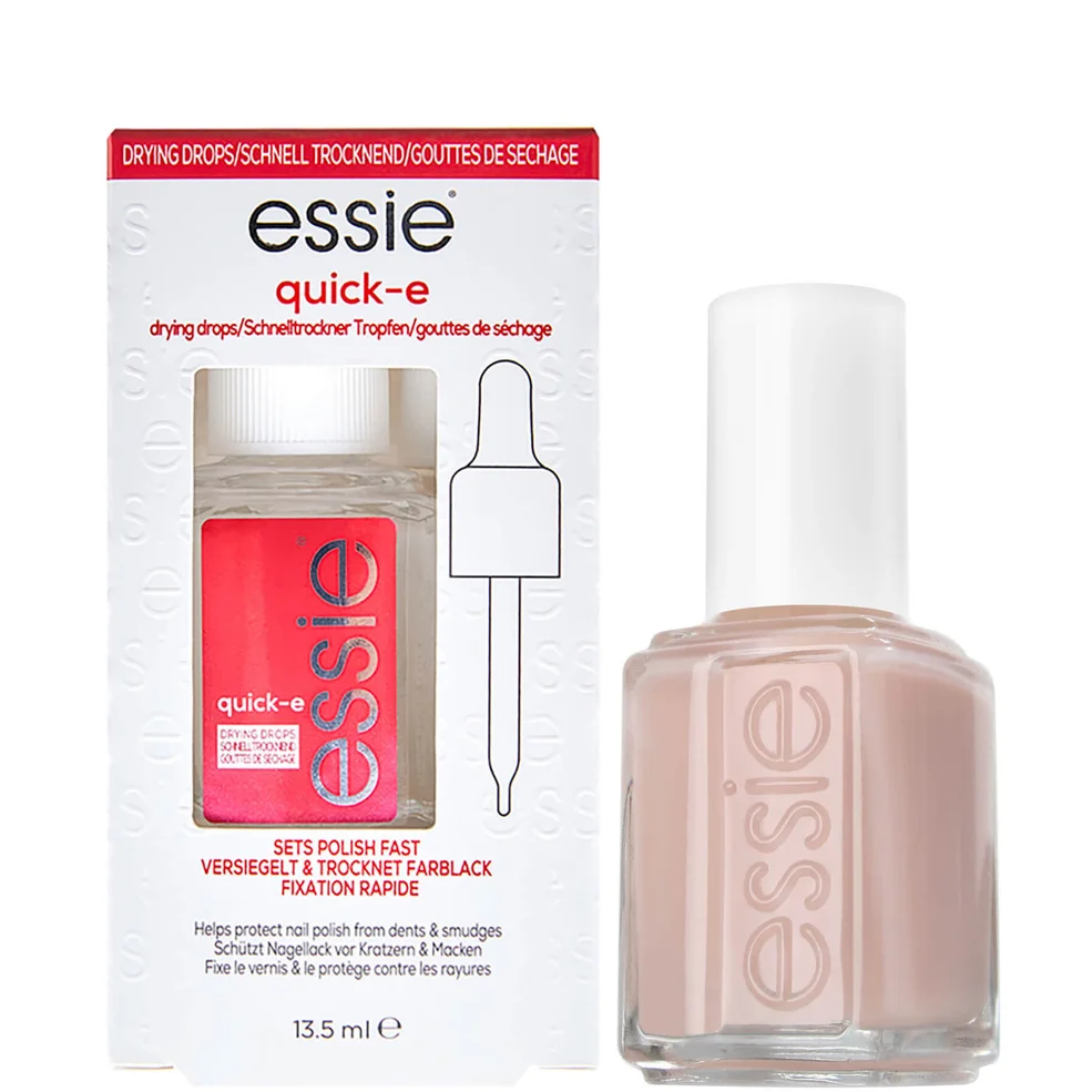 Essie Ballet Slippers Pink Nail Polish and Quick Dry Drops KitImage1