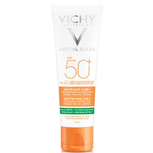 VICHY Capital Soleil Soin Matifiant 3 en 1 SPF 50+ 50 ml - undefined undefined