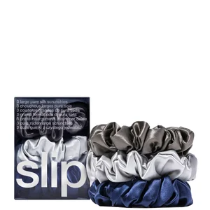 Slip Grands Chouchous en Soie (Différentes Couleurs) - Shade Midnight