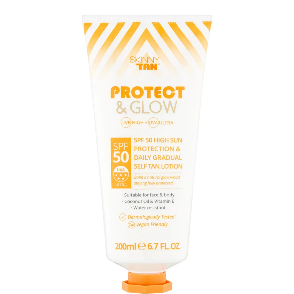 Skinny Tan Protect & Glow Lotion SPF50 200mlImage1