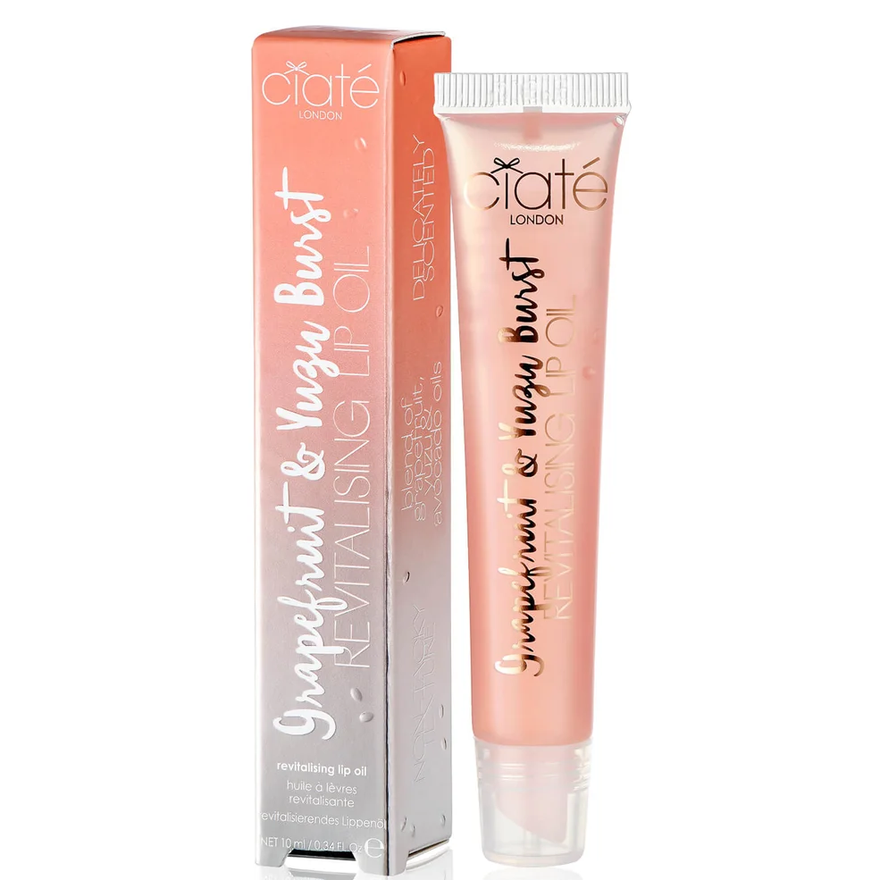 Ciaté London Fruit Burst Lip Oil - Grapefruit & Yuzu 10mlImage1