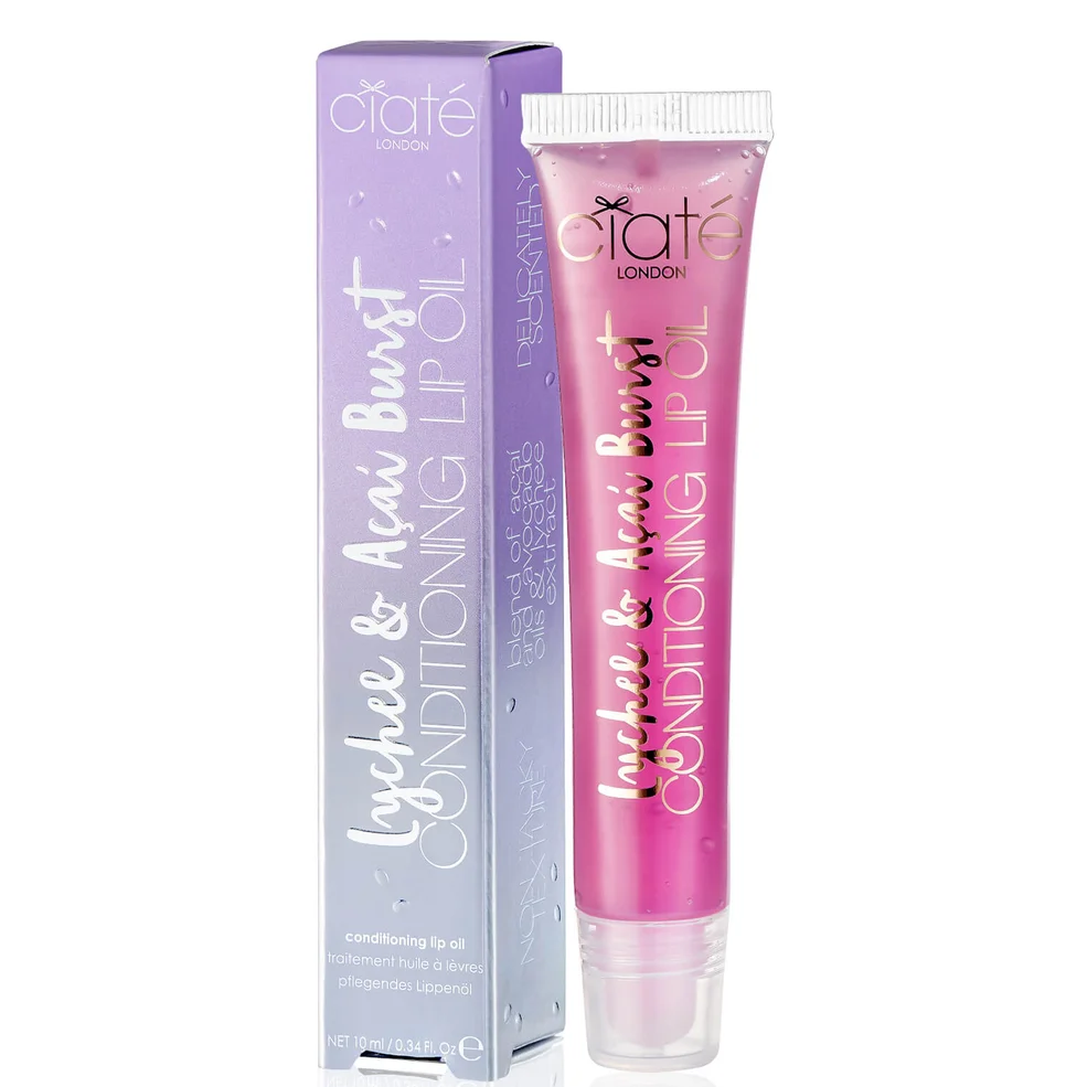 Ciaté London Fruit Burst Lip Oil - Lychee & Acai 10mlImage1