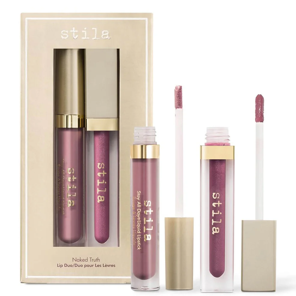 Stila Naked Truth Liquid Lipstick & Lip Gloss Set - Baci & SynergyImage1