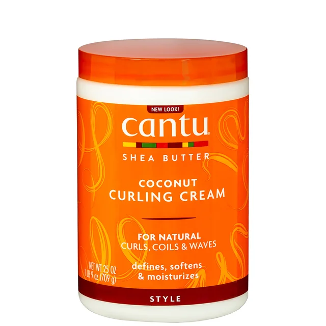 Cantu Shea Butter for Natural Hair Crème pour les Boucles à la Noix de Coco - Format Salon 709 g