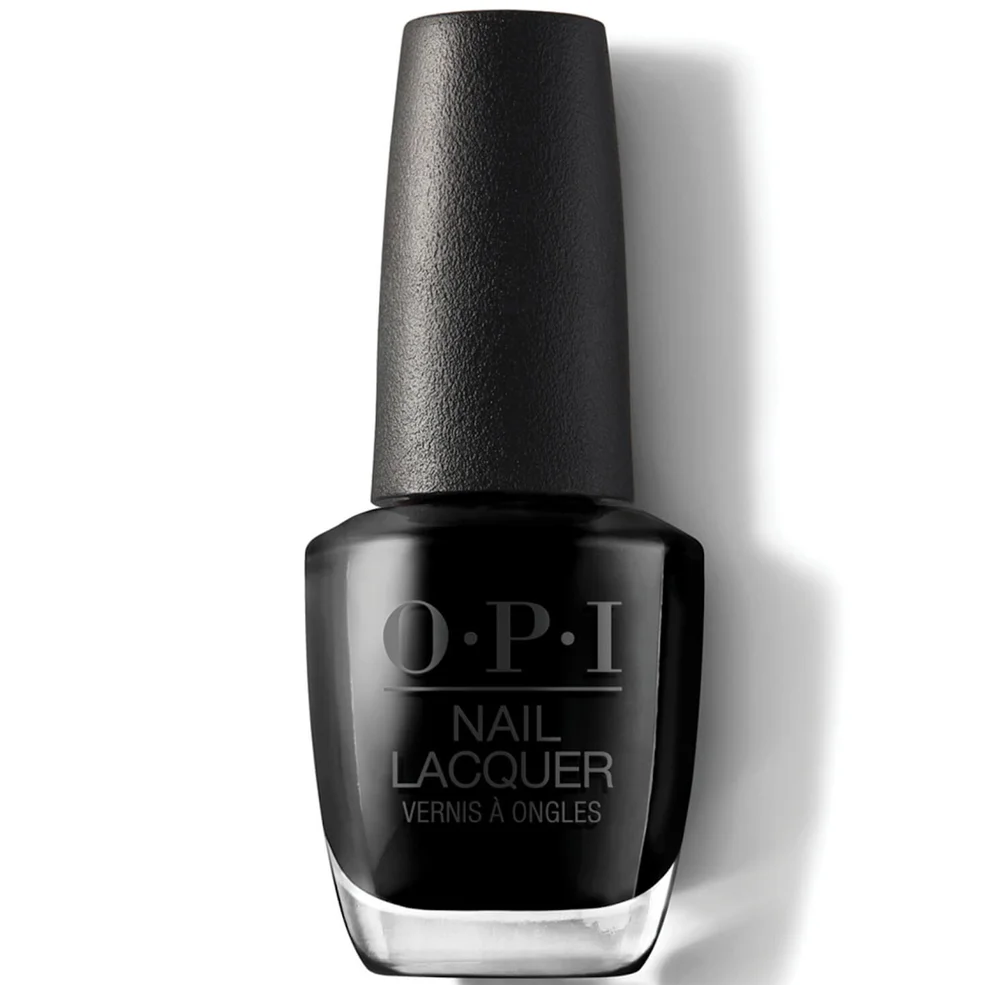 OPI Nail Lacquer Black Nail Polish - Lady in Black 15mlImage1