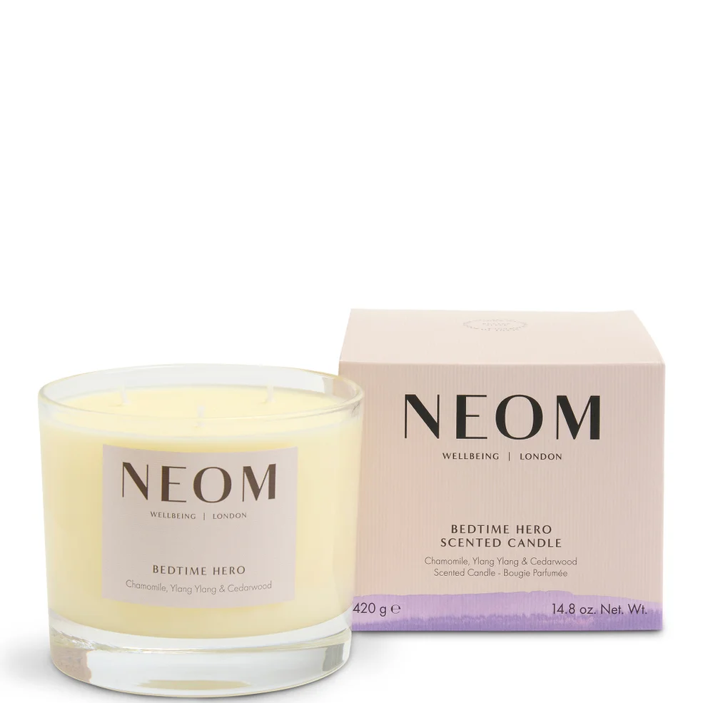 NEOM Bedtime Hero Scented Candle 3 WickImage1