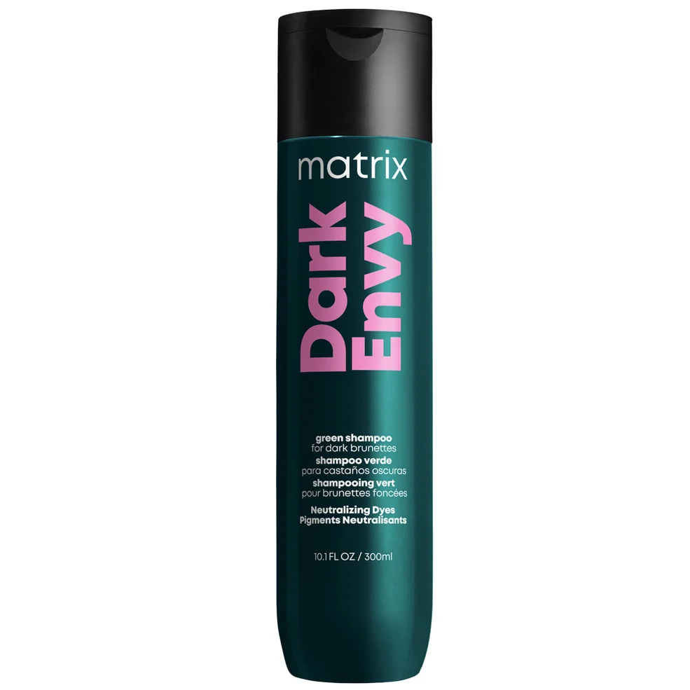Matrix Total Results Dark Envy Neutralising Green Shampoo for Dark Brunette Hair 300mlImage1