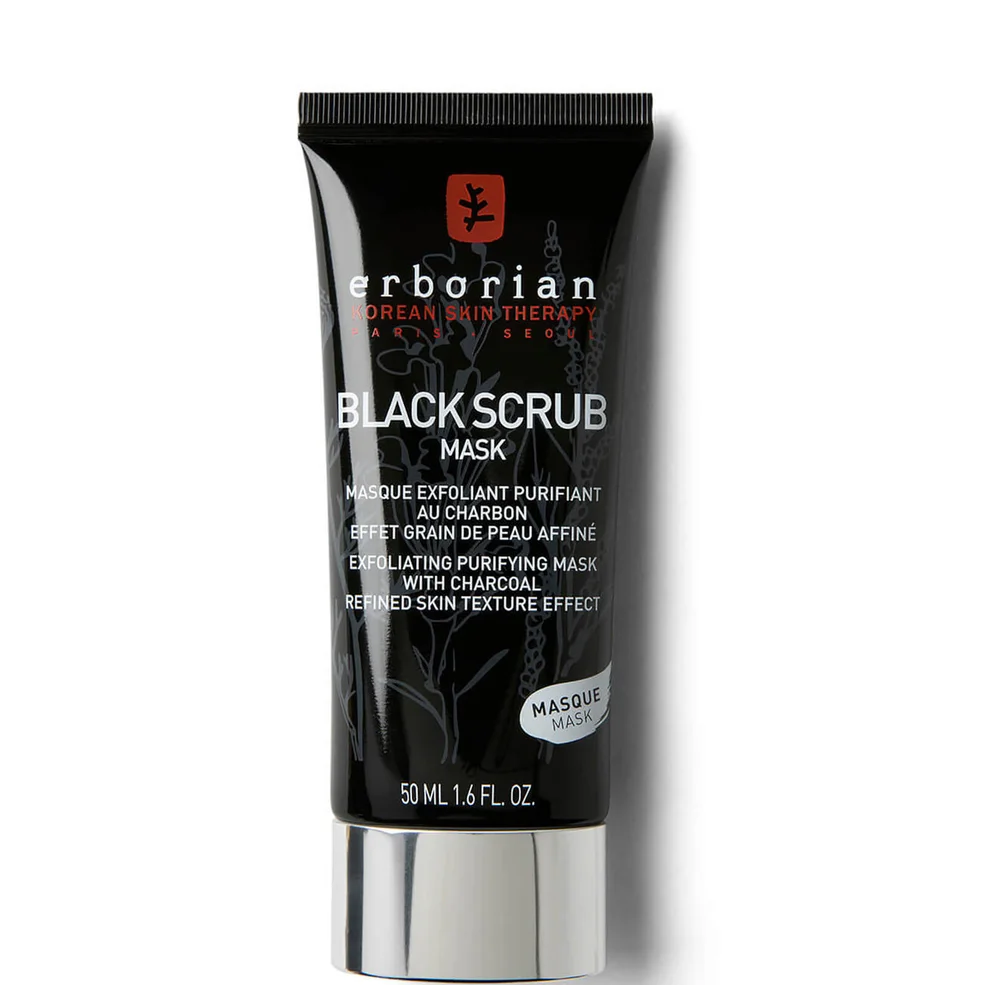Erborian Black Scrub Masque exfoliant purifiant au charbon 50mlImage1
