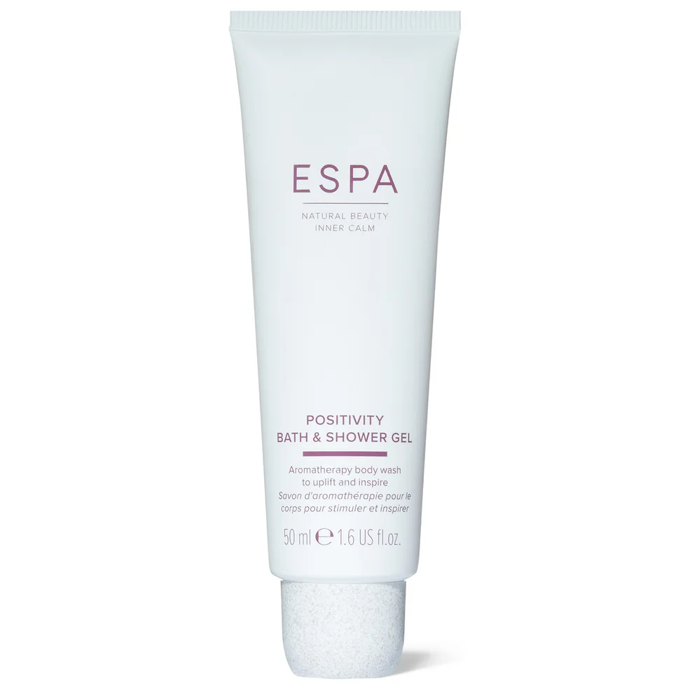 ESPA Positivity Bath and Shower Gel 50ml (Tube)Image1