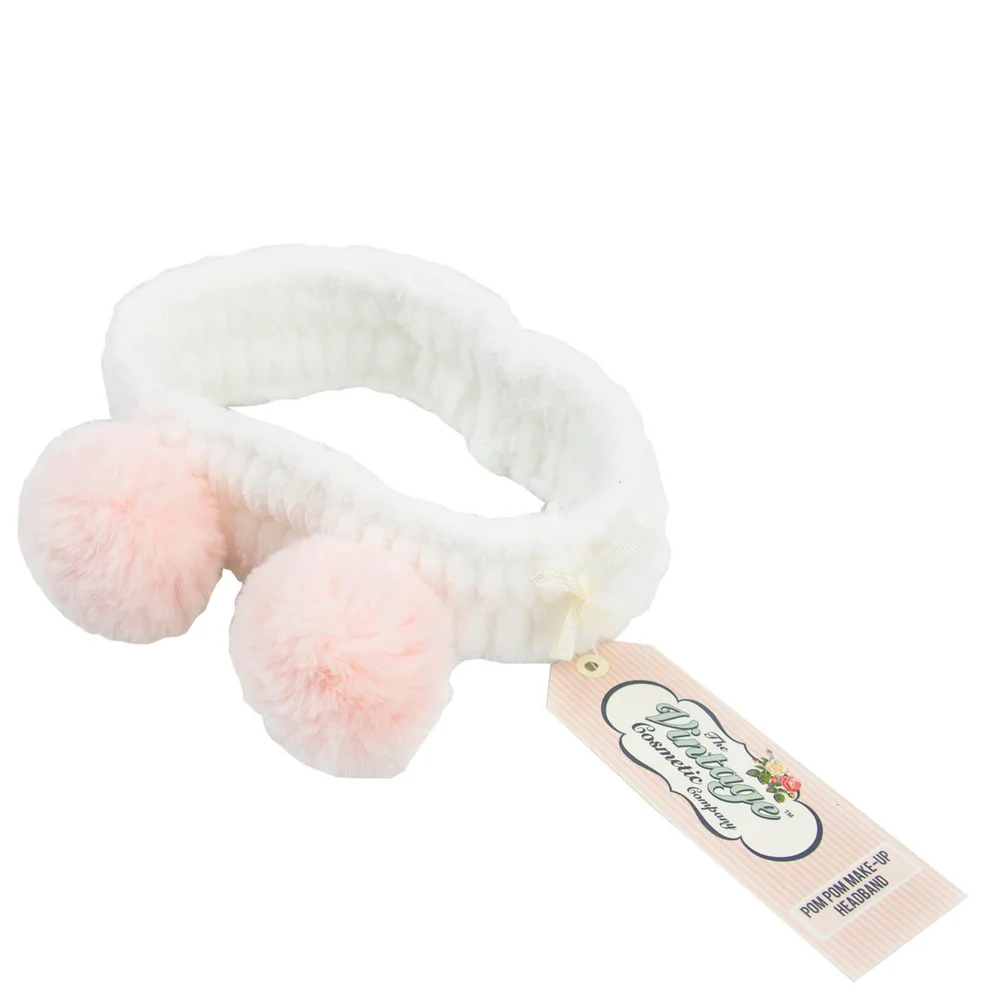 The Vintage Cosmetic Company Pom Pom Make-Up HeadbandImage1