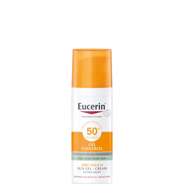 Eucerin Sun Face Oil Control Gel-Crème Toucher Sec SPF50 + 50 ml
