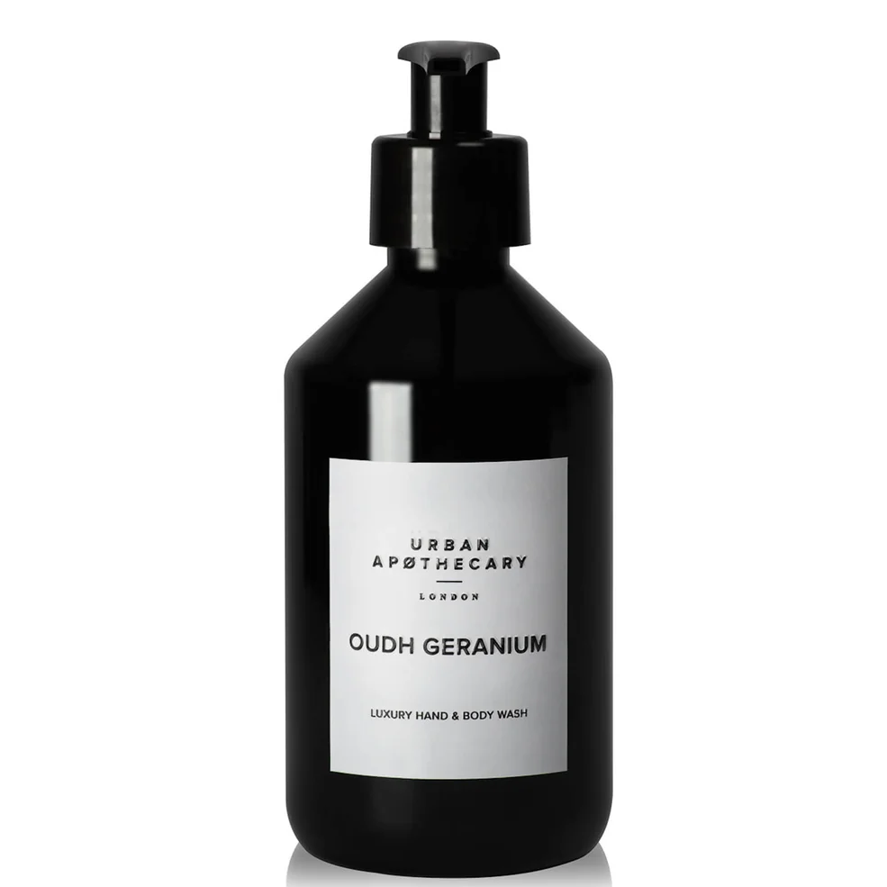 Urban Apothecary Oudh Geranium Luxury Hand & Body Wash 300mlImage1