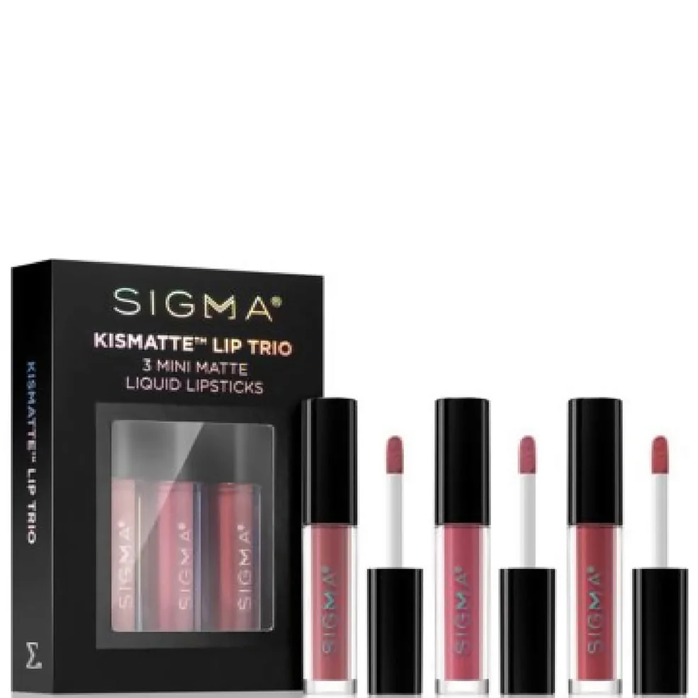 Sigma Beauty Kismatte Lip Trio Liquid LipsticksImage1