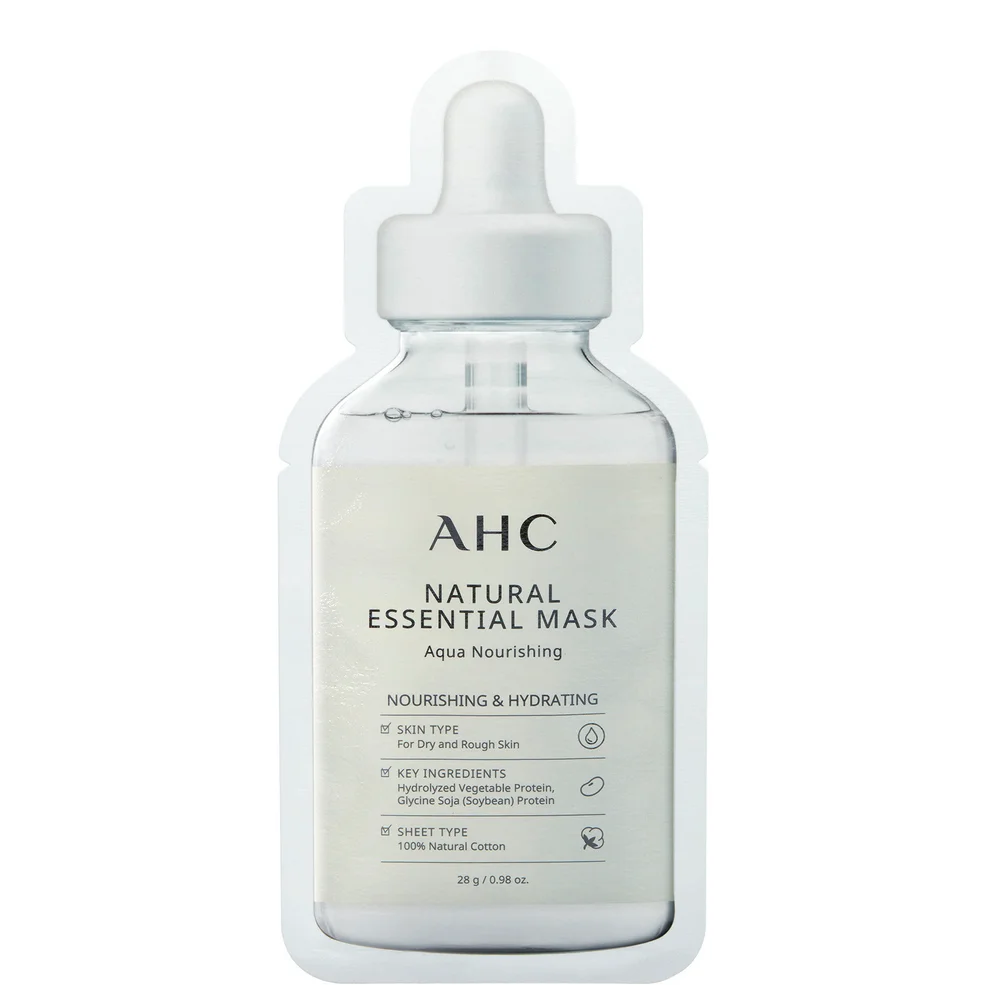 AHC Natural Essential Face Mask Hydrating and Nourishing for Tired SkinImage1