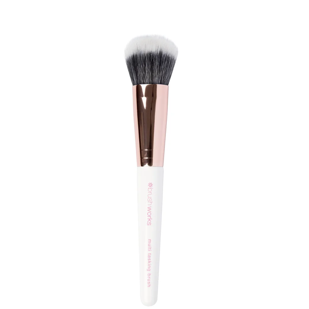 brushworks Multi Tasking Brush - White/GoldImage1