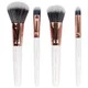 brushworks Lot de Pinceaux Format Voyage - Blanc/or