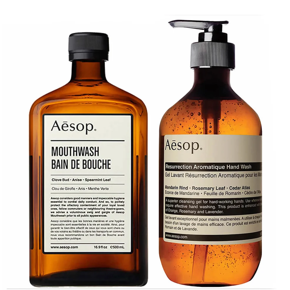 Aesop Hand Wash and Mouthwash DuoImage1