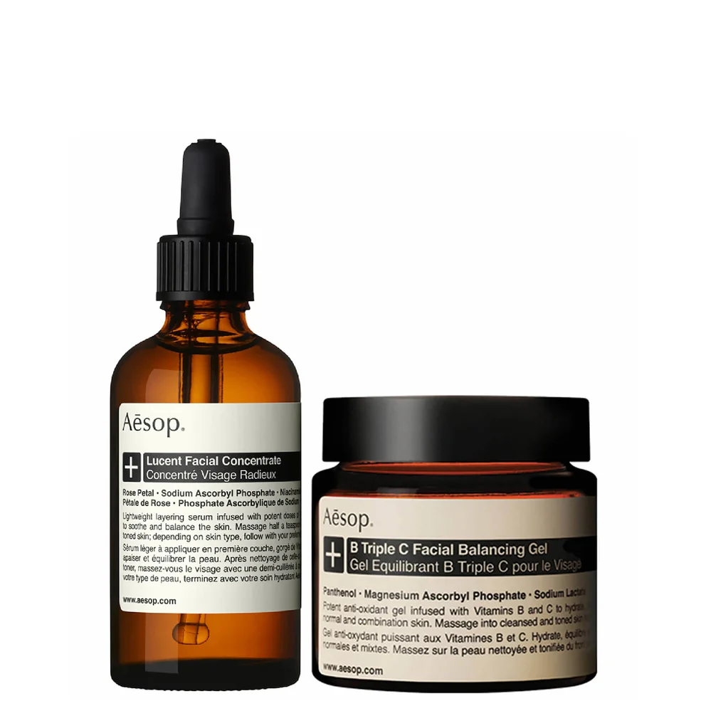 Aesop Lucent Concentrate and Triple C Balancing Gel DuoImage1