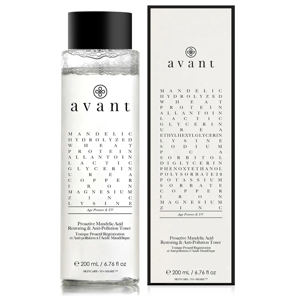 Avant Skincare Proactive Mandelic Acid Restoring and Anti-Pollution Toner 200mlImage1