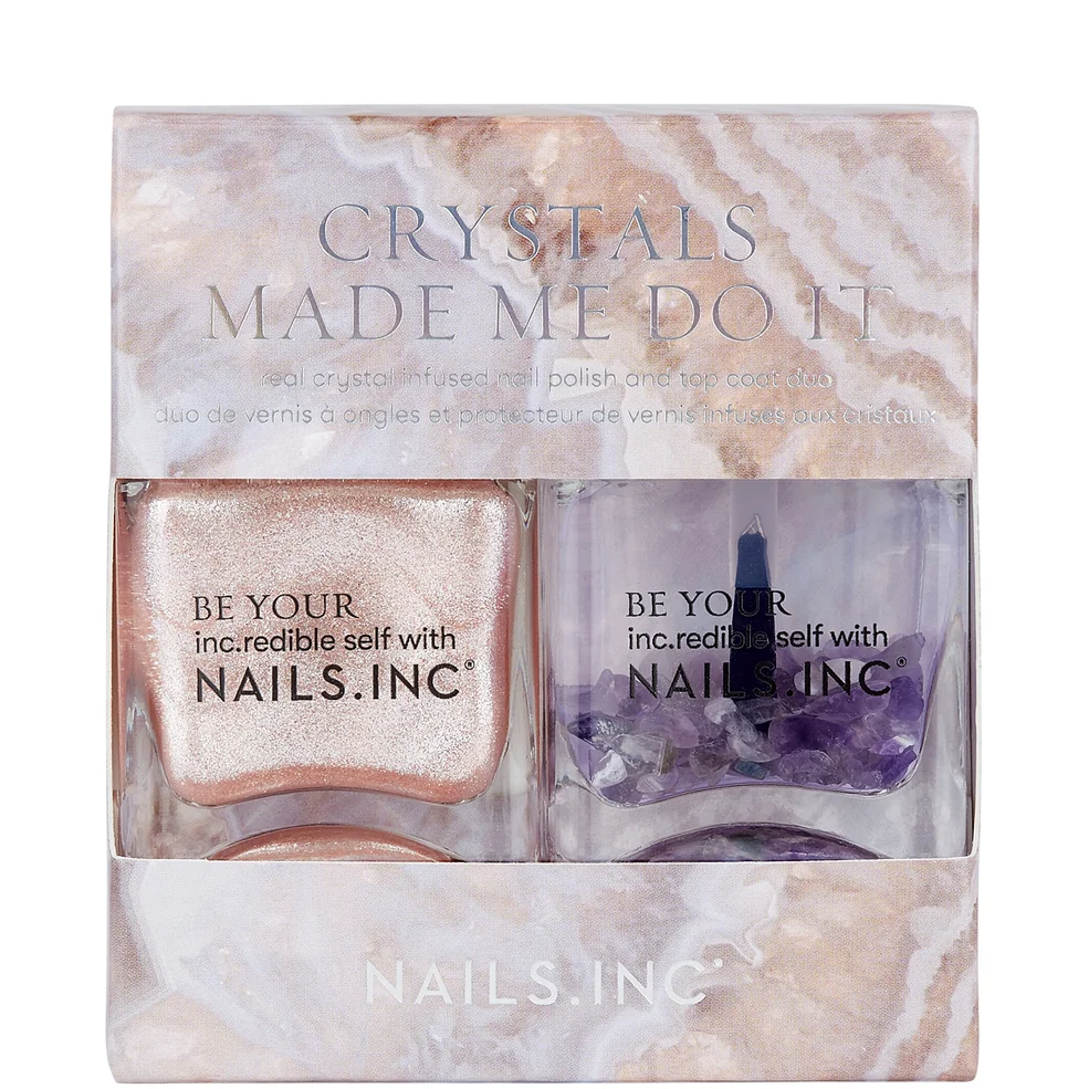 nails inc. Crystals Made me do it Nail Polish Duo 2 x 14mlImage1