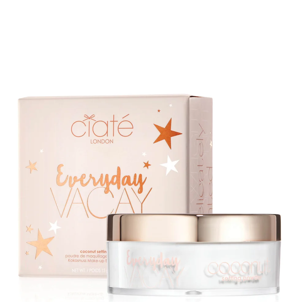 Ciaté London Everyday Vacay Coconut Setting Powder 15gImage1