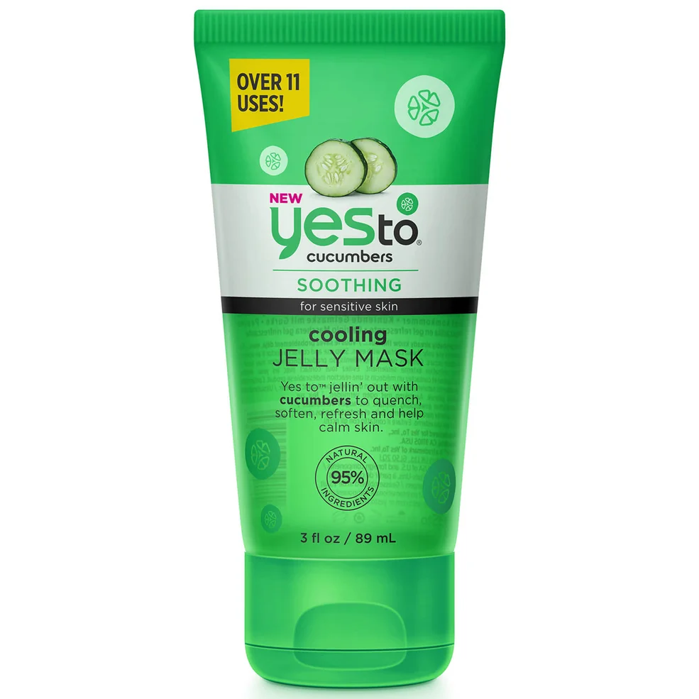 yes to Cucumbers Cooling Jelly Mask 3ozImage1