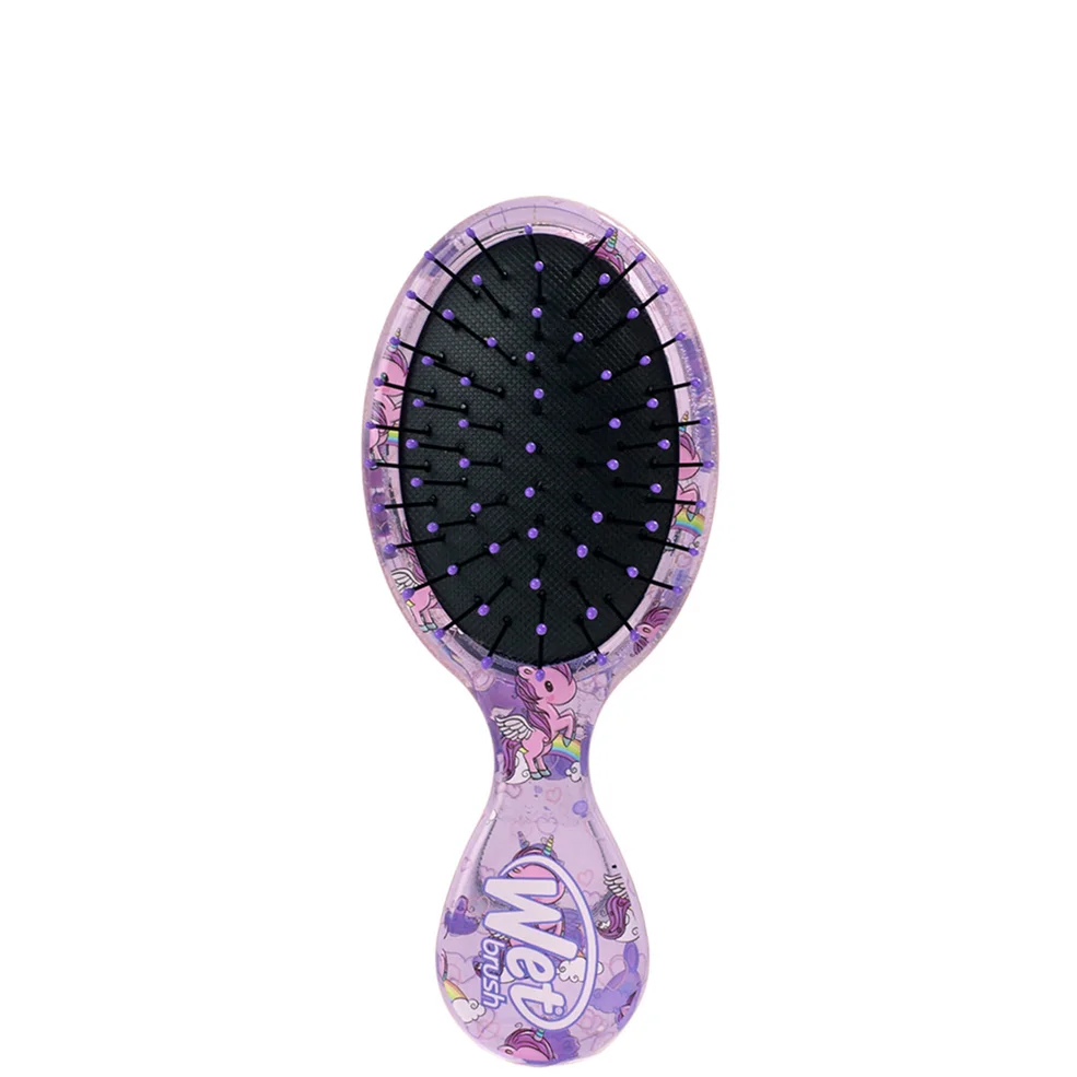 WetBrush Liquid Glitter Mini Detangler Brush - Unicorn GlitterImage1