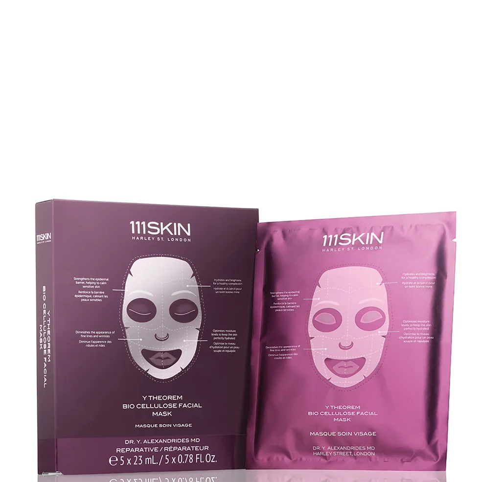 111SKIN Y Theorem Bio Cellulose Facial Mask BoxImage1
