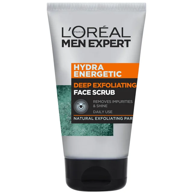 L'Oreal Men Expert Hydra Energetic Gommage pour le Visage Exfoliant en Profondeur 100 ml